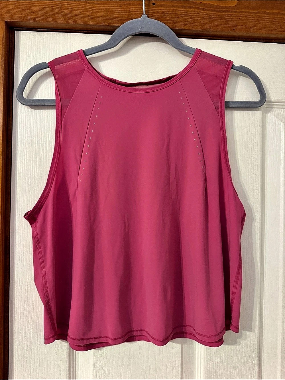 lululemon Just Pleat It Tank Pink Athletic Tank Top